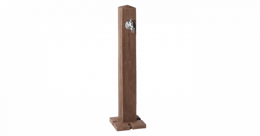 Колонка водороздаточна «Wood tap pillar», темне дерево, артикул 356030